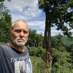 Rastislav Biarinec on the summit of Wolf Hill SW (13.7.2026 13:53)