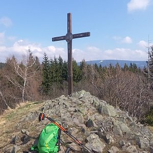 Kuba na vrcholu Popovská hora (22.4.2022 11:55)