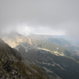 Rastislav Biarinec on the summit of Druhá kopa (29.8.2018 9:30)