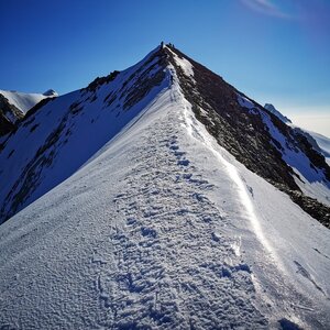 Jiří Králík na vrcholu Naso del Lyskamm (21.8.2024 8:57)