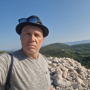 Rastislav Biarinec on the summit of Straževnik (2.8.2026 8:35)