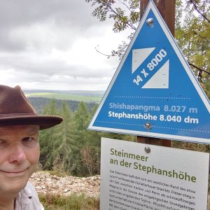 Nojby on the summit of Stephanshöhe (25.9.2026 12:48)