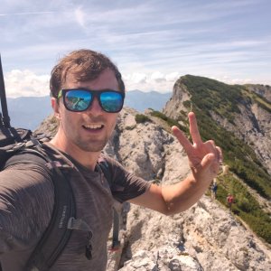 Jiří Králík on the summit of Rossturm (9.8.2026 12:49)