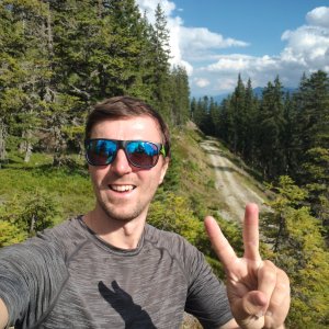 Jiří Králík na vrcholu Wagenbänkberg Z (8.8.2026 16:26)