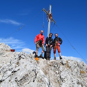 Jar Faldy on the summit of Karkopf (18.5.2013 15:15)
