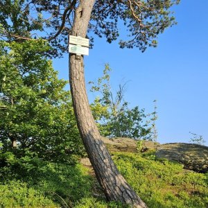 Marcela Kubíčková na vrcholu Vysoký kámen (24.6.2023 18:55)