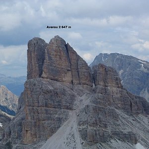 Jirka Zajko na vrcholu Monte Averau (7.7.2013 14:01)