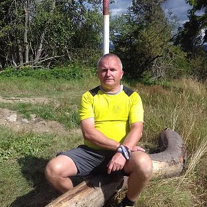Michael na vrcholu Kykula (27.8.2020 15:15)