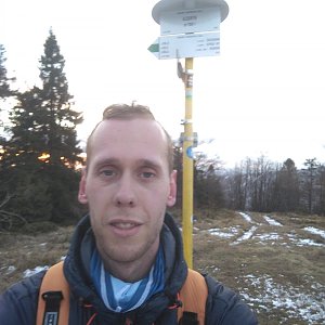 Radek na vrcholu Kykula (12.12.2020 15:32)