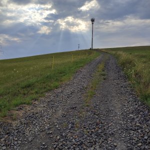 Miroslav Příhonský on the summit of Mořkovský vrch (26.7.2026 17:59)