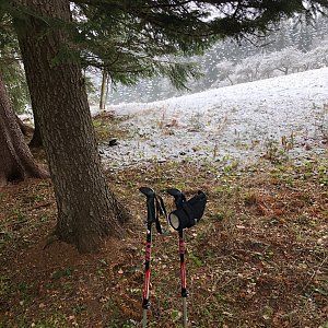 Radka D na vrcholu Kyčera (20.11.2022 13:13)