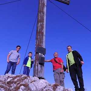 Divočák on the summit of Kremsmauer-Pyramide (25.10.2020 14:15)
