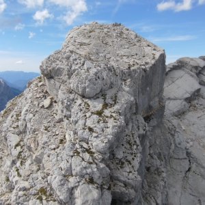 Jan Blažej on the summit of Rotgschirr Nebengipfel (30.8.2026 15:38)
