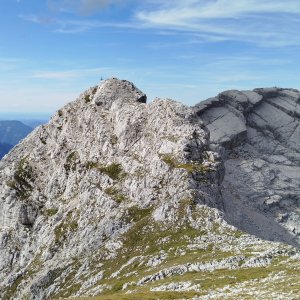 Jan Blažej on the summit of Rotgschirr Nebengipfel JV (30.8.2026 15:55)