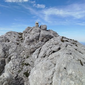 Jan Blažej on the summit of Rotgschirr Vorgipfel (30.8.2026 14:52)