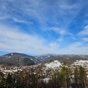 Marcela Kubíčková na vrcholu Stráň (20.2.2026 15:15)