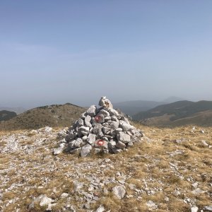 Tomáš Bublan on the summit of Kozje strane (28.8.2026 10:50)