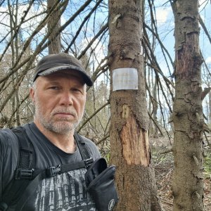 Rastislav Biarinec na vrcholu Magura (1.5.2025 11:40)