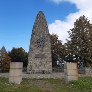 ZdenkaV on the summit of Helštýn (3.9.2025 12:39)