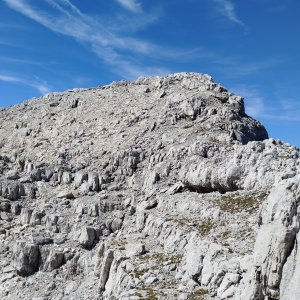 Jan Blažej on the summit of Brandleck Z (4.9.2026 13:42)
