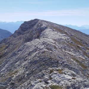 Jan Blažej on the summit of Großer Hochkasten JZ (4.9.2026 15:28)