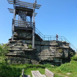 Nojby on the summit of Schneeberg (12.6.2025 10:57)
