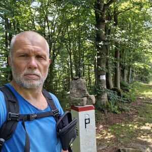 Rastislav Biarinec na vrcholu Majcherová (16.8.2024 14:04)