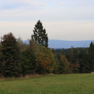Bouřka on the summit of Maxovský hřbet SZ (2.10.2026 17:20)