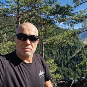 Rastislav Biarinec on the summit of Mních Z (16.9.2026 14:04)