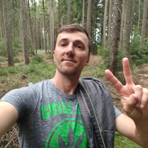 Jiří Králík on the summit of Prostřední Čížová (20.9.2026 12:39)