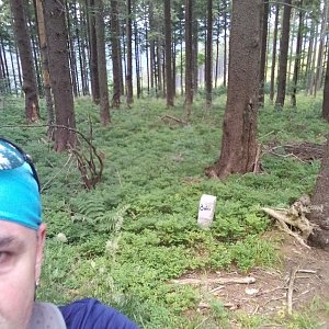 Li Be na vrcholu Uszczawne Wyżne (23.7.2022 12:19)
