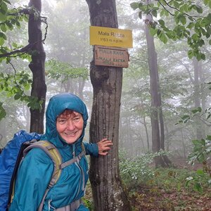 Horalka Anička na vrcholu Malá Rača (3.8.2024 12:24)