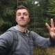 Jiří Králík on peak Jahodová paseka