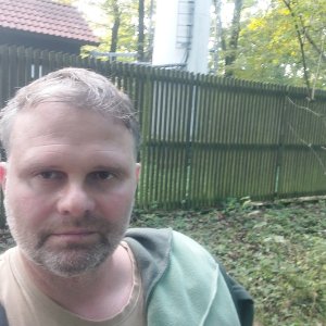 Bohumír Michal on the summit of Hůrka (8.10.2025 16:56)