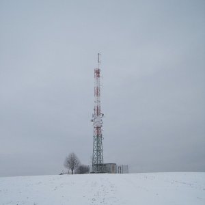 ZdenkaV on the summit of Strážka (17.2.2026 14:21)