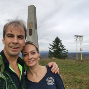 Martin Horáček na vrcholu Minčol (21.10.2023 11:50)