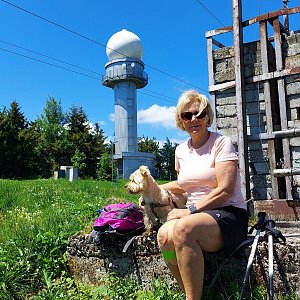 Magda na vrcholu Minčol (12.6.2022 12:54)