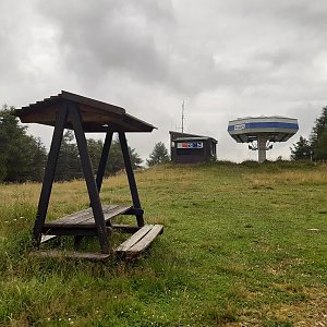 ZdenkaV na vrcholu Rudný vrch V (1.8.2021)