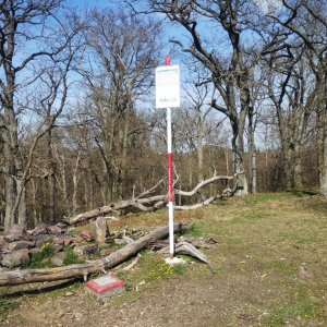 Vendulka Mekišová na vrcholu Tuchonín (12.4.2025 15:09)