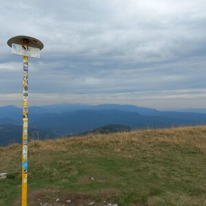 Valča na vrcholu Ostredok (30.9.2023 12:20)