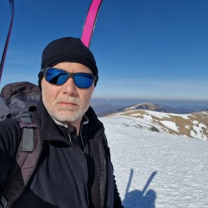 Rastislav Biarinec na vrcholu Ostredok (21.2.2025 12:46)