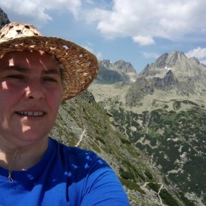 Jiřina on the summit of Ostrva (29.6.2026 12:20)