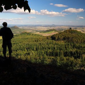 Dandy on the summit of Třtín (7.9.2025 16:50)