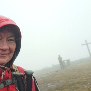 Horalka Anička na vrcholu Pilsko (13.10.2024 11:46)