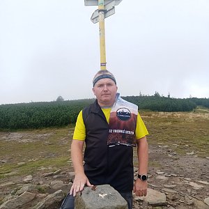 Michael na vrcholu Pilsko (27.8.2021 12:28)