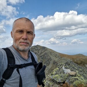 Rastislav Biarinec on the summit of Mała Buczynowa Turnia (31.8.2024 14:48)