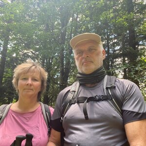 Ivana a Petr Kadovi on the summit of Koncová (23.6.2024 12:29)