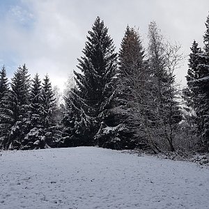 Marcela Kubíčková na vrcholu Kání (20.11.2022 13:10)