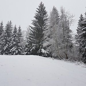 Marcela Kubíčková na vrcholu Kání (11.12.2022 12:00)