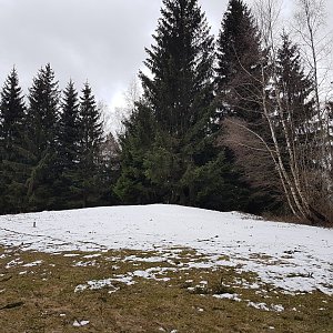 Marcela Kubíčková na vrcholu Kání (5.3.2023 11:05)